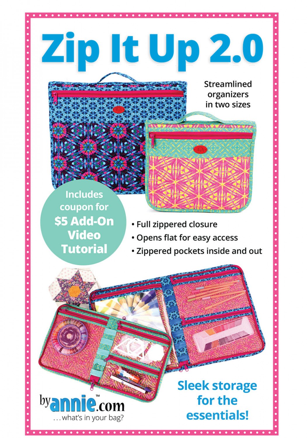 Zip It Up 2.0 Pattern - Stitch - Durango, Colorado Quilt & Sewing Shop