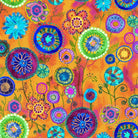 On The Brightside - Poppy - Floral Medallions - Stitch - Durango, Colorado Quilt & Sewing Shop