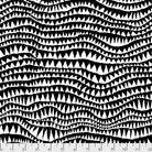 FS Sharks Teeth Black - Stitch - Durango, Colorado Quilt & Sewing Shop