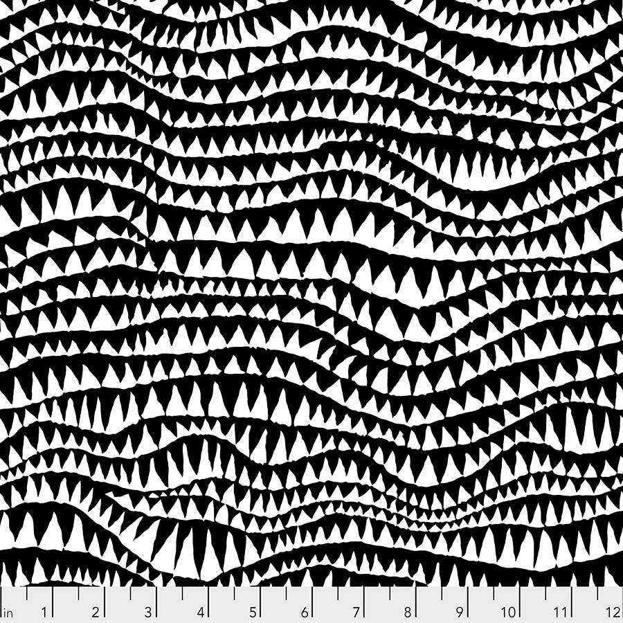 FS Sharks Teeth Black - Stitch - Durango, Colorado Quilt & Sewing Shop