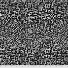 FS Kaffe Amaze - Black - Stitch - Durango, Colorado Quilt & Sewing Shop