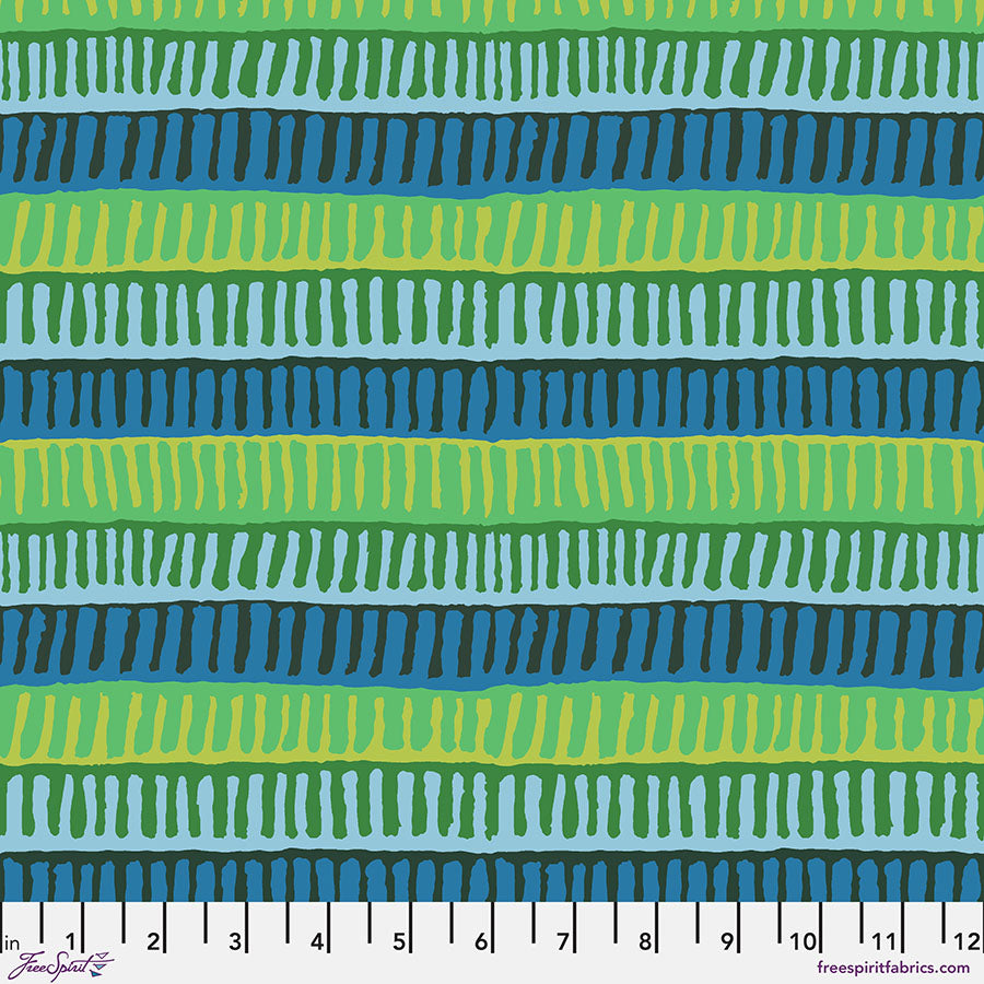 FS Zipper Stripe - Green - Stitch - Durango, Colorado Quilt & Sewing Shop