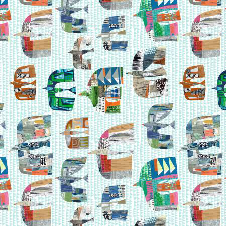FS Flying South On the Wing Turquoise - Stitch - Durango, Colorado Quilt & Sewing Shop