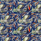 FS Flying South Winter Owl Dk Blue - Stitch - Durango, Colorado Quilt & Sewing Shop