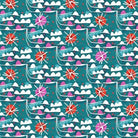 FS Colori Waves Teal - Stitch - Durango, Colorado Quilt & Sewing Shop
