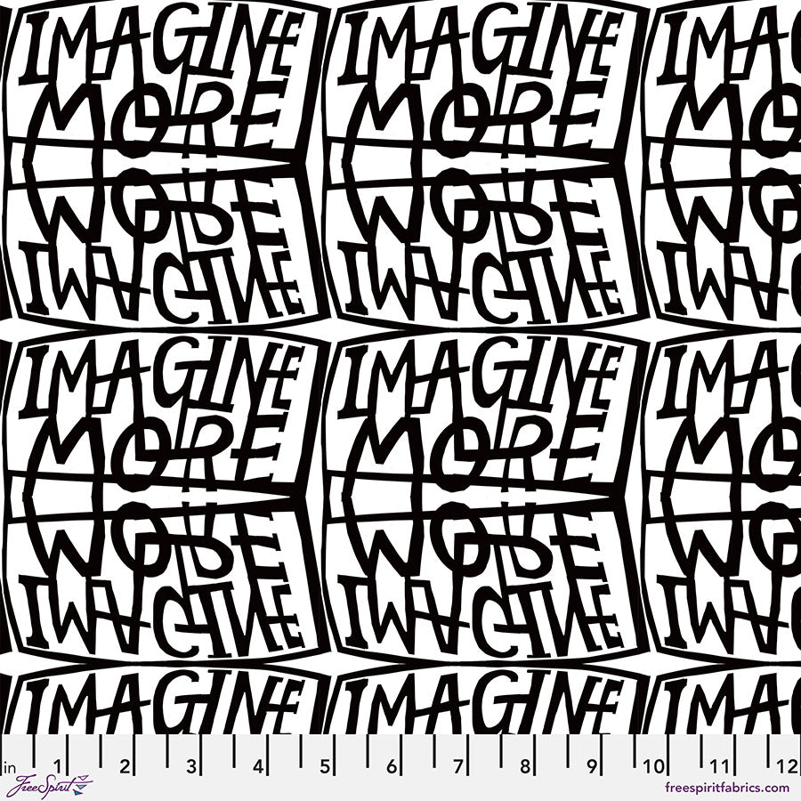 FS Writing on the Wall Imagine - White - Stitch - Durango, Colorado Quilt & Sewing Shop