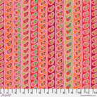 FS From the Archives Red Paisley Stripe - Stitch - Durango, Colorado Quilt & Sewing Shop