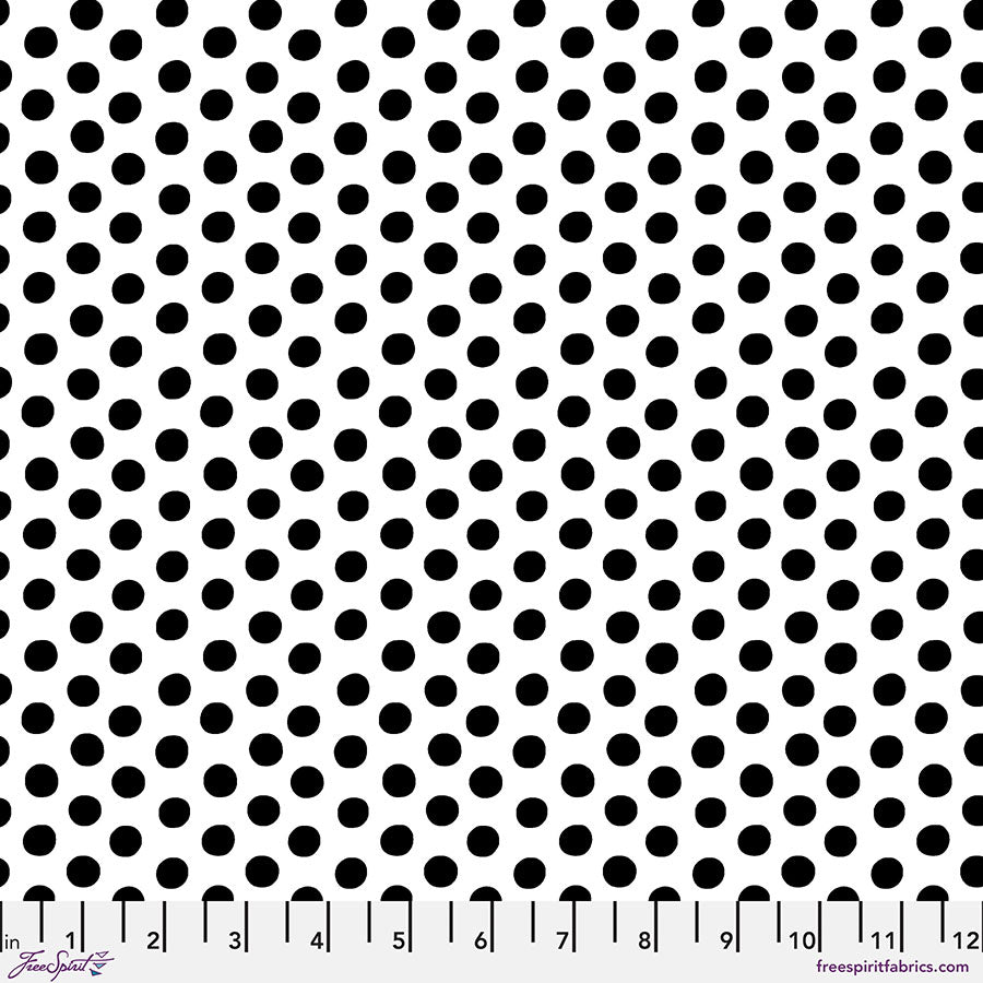 FS Kaffe Spot - White - Stitch - Durango, Colorado Quilt & Sewing Shop