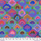 FS Kaffe Step Flower - Blue - Stitch - Durango, Colorado Quilt & Sewing Shop
