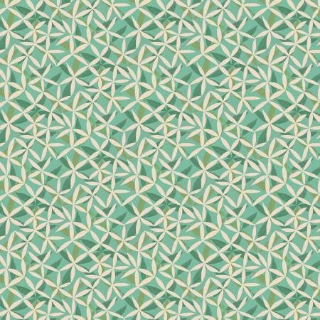 FS Flourish & Bloom Green Star Flower Dance - Stitch - Durango, Colorado Quilt & Sewing Shop