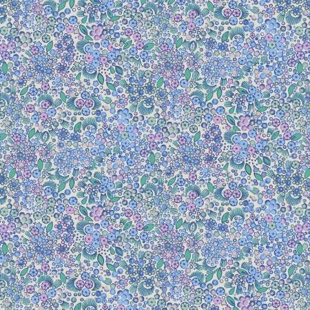 FS Flourish & Bloom Blue Little Meadow - Stitch - Durango, Colorado Quilt & Sewing Shop