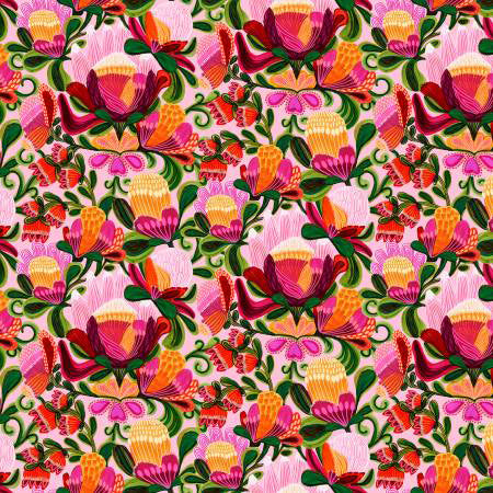 FS Paradise Blooms Blush - Stitch - Durango, Colorado Quilt & Sewing Shop