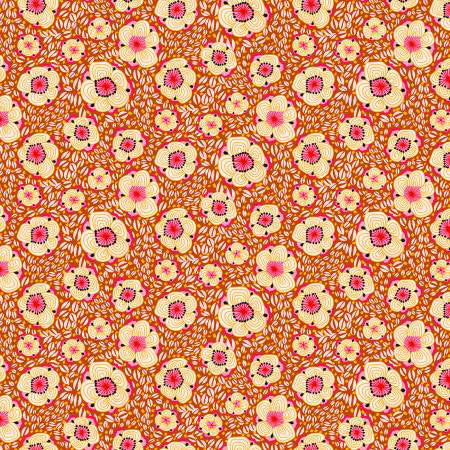 FS Paradise Blooms Copper - Stitch - Durango, Colorado Quilt & Sewing Shop