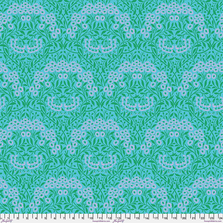 FS Michaelmas Aqua Daisy - Stitch - Durango, Colorado Quilt & Sewing Shop