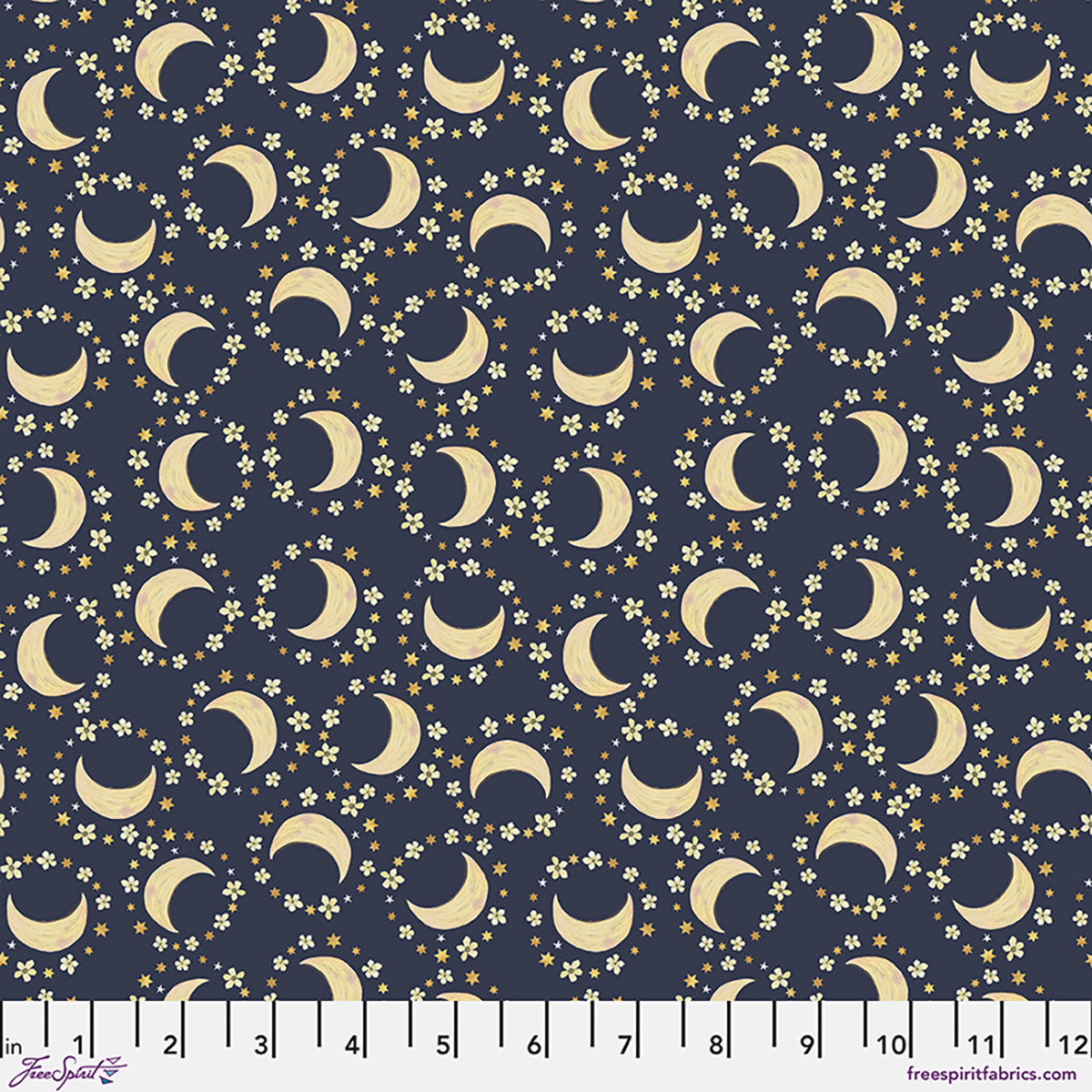 Cute Forest - Floral Moons - Stitch - Durango, Colorado Quilt & Sewing Shop