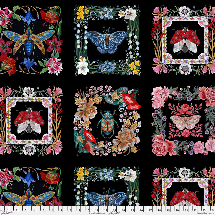 FS Nocturnal Creatures Tile - Stitch - Durango, Colorado Quilt & Sewing Shop