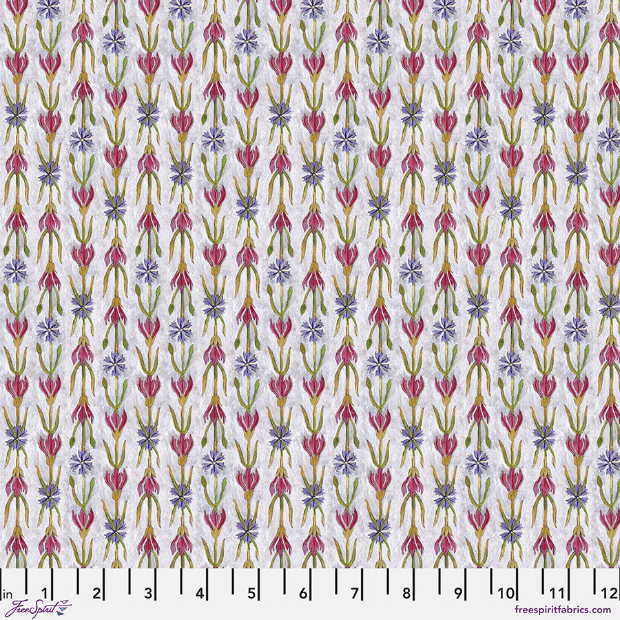 FS Nocturnal Creatures Spring White - Stitch - Durango, Colorado Quilt & Sewing Shop