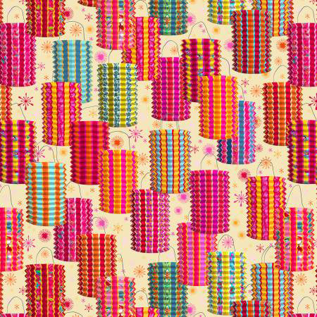 FS Festival Lanterns Cream - Stitch - Durango, Colorado Quilt & Sewing Shop