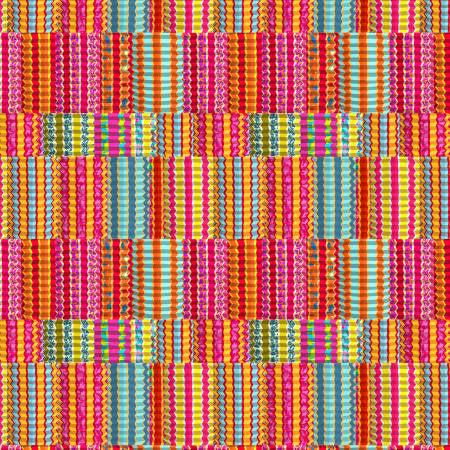 FS Festival Zig Zag Bright - Stitch - Durango, Colorado Quilt & Sewing Shop