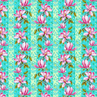 FS Festival Magnolias Blue - Stitch - Durango, Colorado Quilt & Sewing Shop