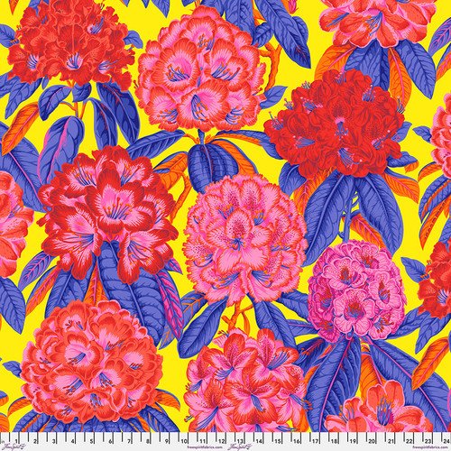 FS Kaffe Rhododendrons Hot - Stitch - Durango, Colorado Quilt & Sewing Shop