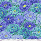 FS Tibetan Peony - Blue - Stitch - Durango, Colorado Quilt & Sewing Shop