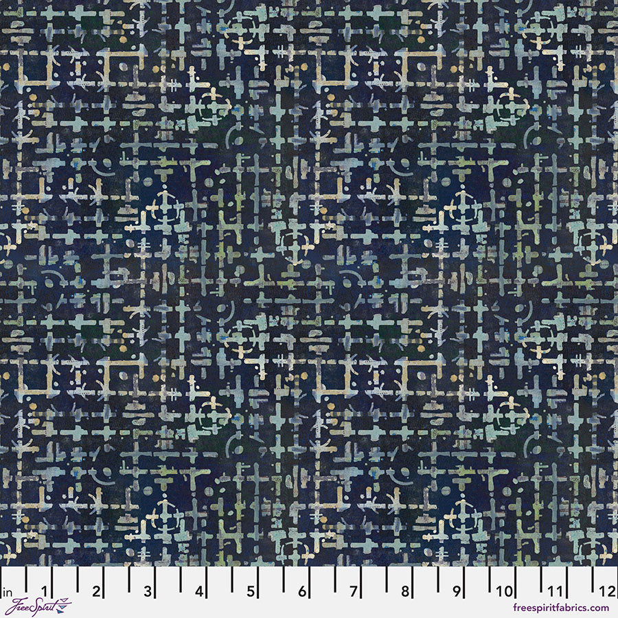 FS On Your Mark Maze - Indigo - Stitch - Durango, Colorado Quilt & Sewing Shop