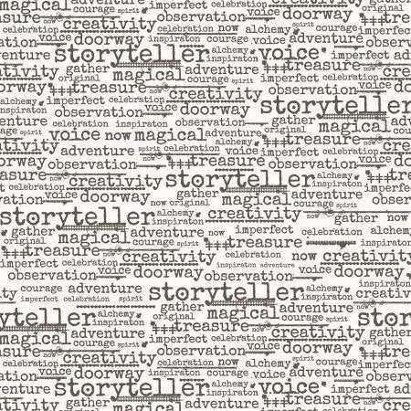 FS Stamped Wordster Paper - Stitch - Durango, Colorado Quilt & Sewing Shop