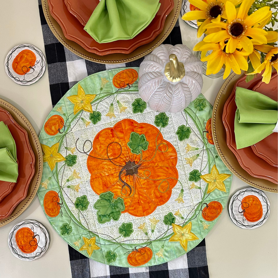 Hoop Sisters Pumpkin Harvest - Stitch - Durango, Colorado Quilt & Sewing Shop
