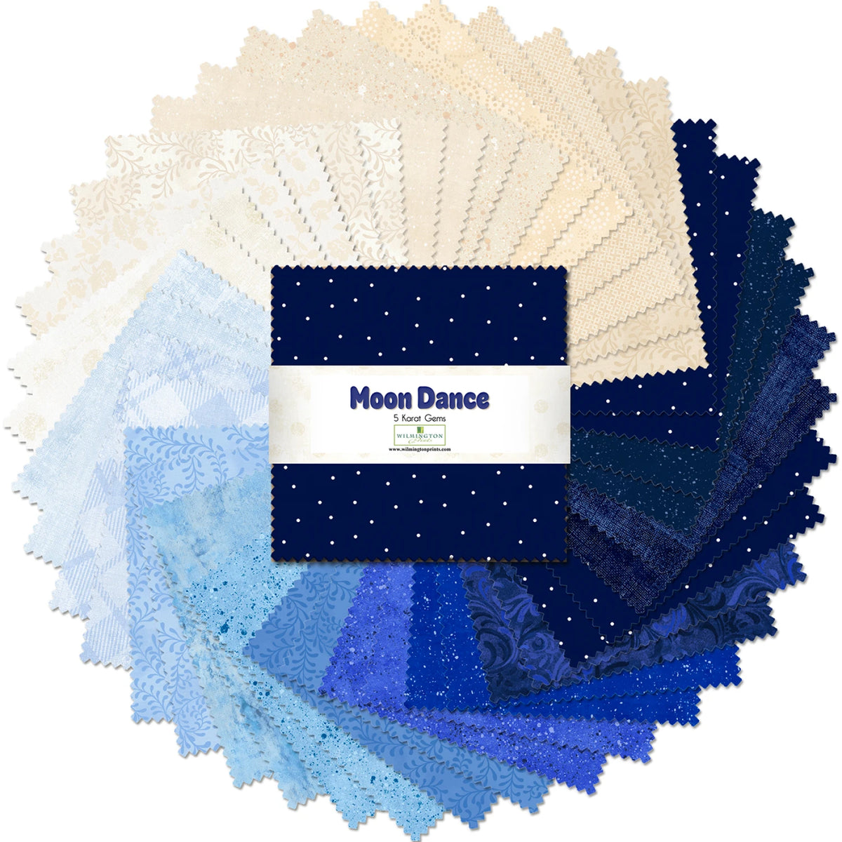 Moon Dance 5" square - Stitch - Durango, Colorado Quilt & Sewing Shop