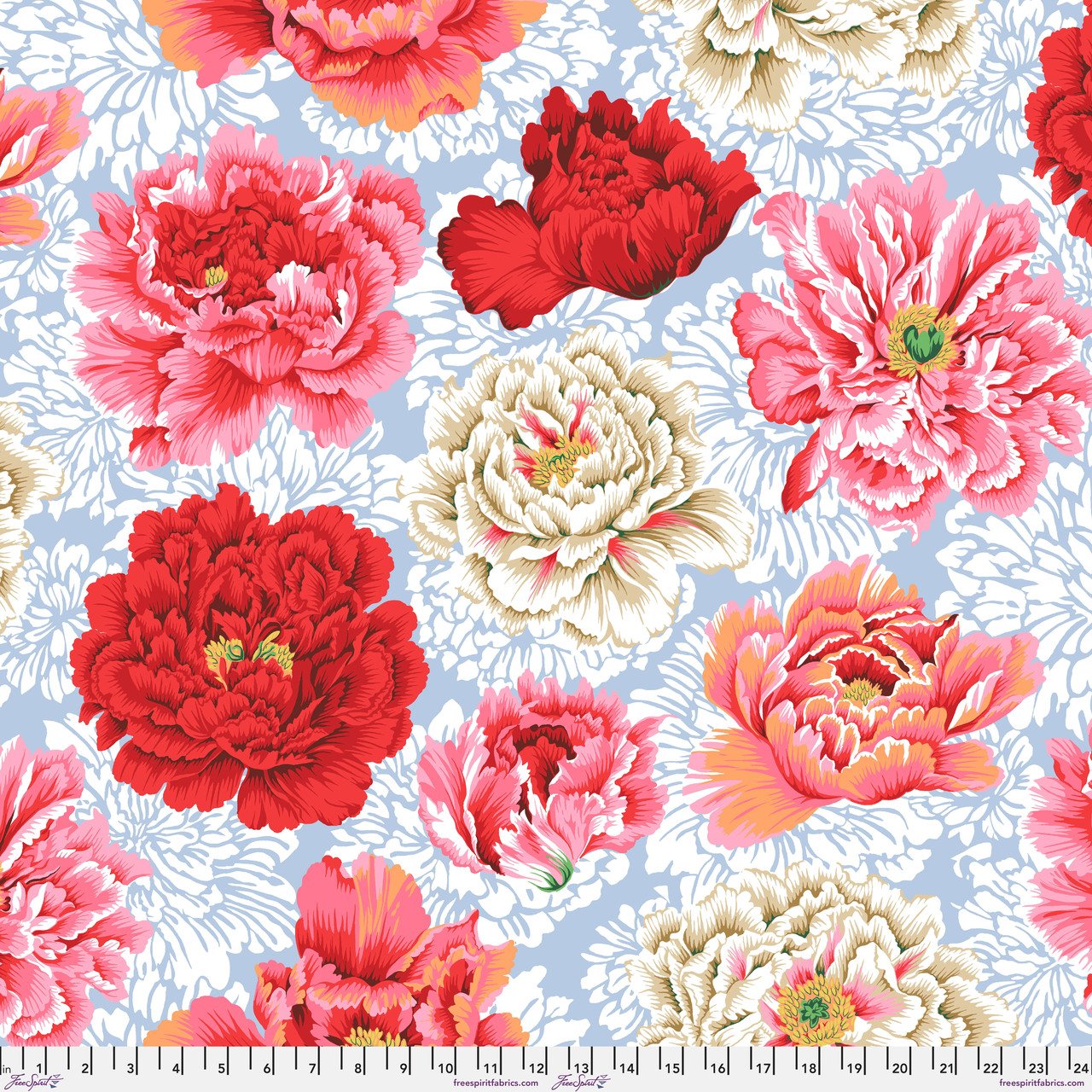 FS Kaffe Brocade Peony Natural WB 3 yard - Stitch - Durango, Colorado Quilt & Sewing Shop