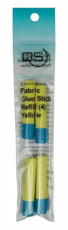 Quilters Select Glue Stick Yellow - Refill - Stitch - Durango, Colorado Quilt & Sewing Shop