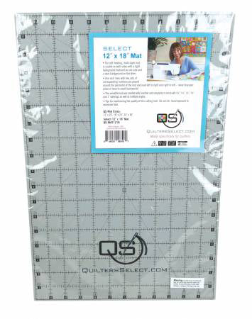 QS Cutting Mat 12" x 18" - Stitch - Durango, Colorado Quilt & Sewing Shop