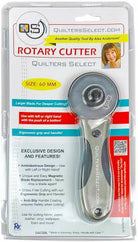Quilters Select 60mm Rotary Cutter - Stitch - Durango, Colorado Quilt & Sewing Shop