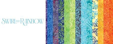 RB Batiks Swirl the Rainbow JellyRoll - Stitch - Durango, Colorado Quilt & Sewing Shop
