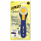 Olfa Splash 45mm Rotary Cutter Navy - Stitch - Durango, Colorado Quilt & Sewing Shop