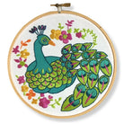 Peacock Embroidery Kit - Stitch - Durango, Colorado Quilt & Sewing Shop