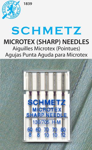 Schmetz Microtex 5pk Assortment - Stitch - Durango, Colorado Quilt & Sewing Shop