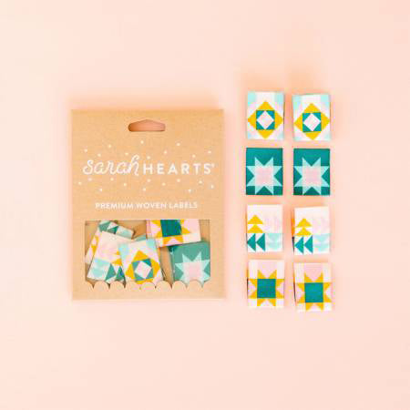 Sarah Hearts Quilt Block Multipack Label - Stitch - Durango, Colorado Quilt & Sewing Shop