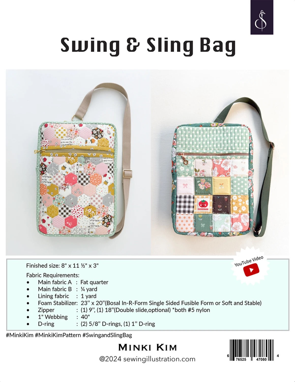 Swing and Sling Bag Pattern - Stitch - Durango, Colorado Quilt & Sewing Shop