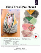 Minki Kim Criss Cross Pouch Set Pattern - Stitch - Durango, Colorado Quilt & Sewing Shop