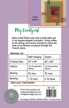 My Courtyard - Stitch - Durango, Colorado Quilt & Sewing Shop