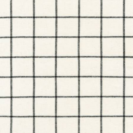 RK Essex Yarn Dyed Classic Wovens Windowpane Ivory - Stitch - Durango, Colorado Quilt & Sewing Shop