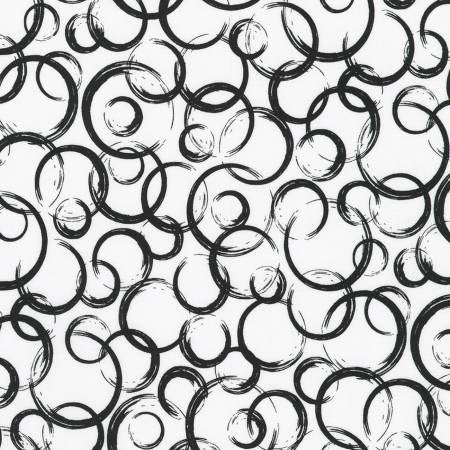 RK Inkwell Circles Black - Stitch - Durango, Colorado Quilt & Sewing Shop