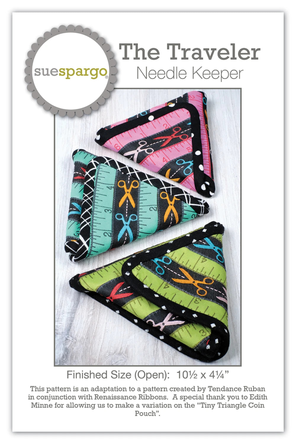 Traveler Needle Keeper Pattern - Stitch - Durango, Colorado Quilt & Sewing Shop