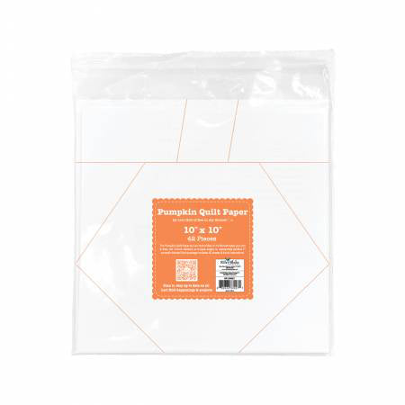 Lori Holt Pumpkin 10in Quilt Paper - Stitch - Durango, Colorado Quilt & Sewing Shop