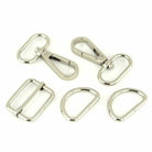 Sallie Tomato 3 Basic Hardware-1" Nickel - Stitch - Durango, Colorado Quilt & Sewing Shop
