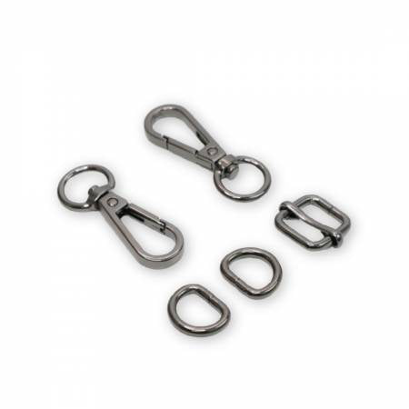 Level 3 Basic Hardware Kit 1/2in Gunmetal - Stitch - Durango, Colorado Quilt & Sewing Shop