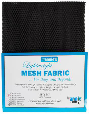 Lightweight Mesh Black - Stitch - Durango, Colorado Quilt & Sewing Shop