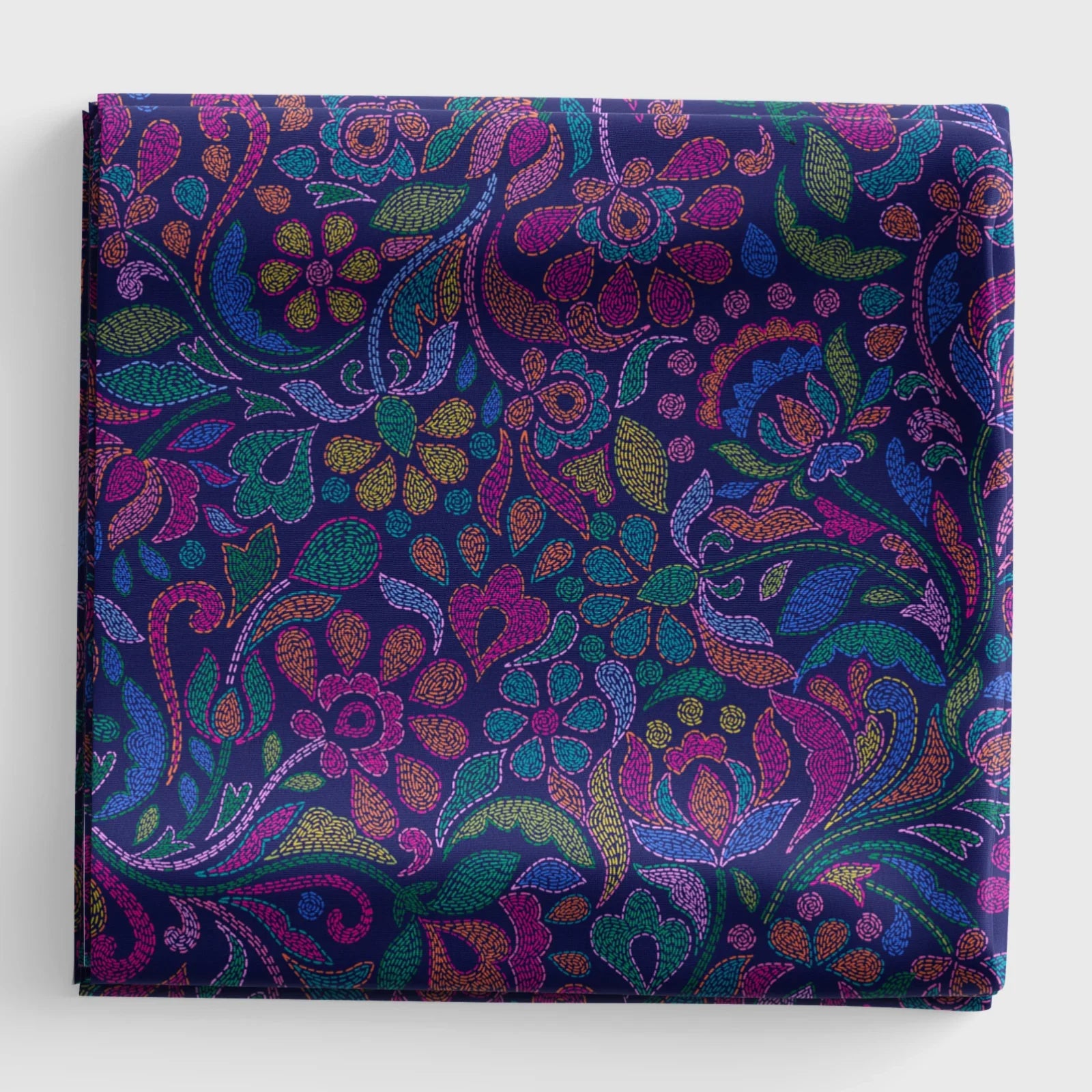 LI Sambramha Stitches on Dk Blue - Stitch - Durango, Colorado Quilt & Sewing Shop
